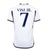 Maglia ufficiale Real Madrid Vini Jr. 7 Casa 2023-24 per Bambino